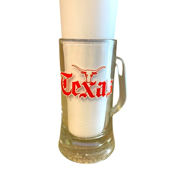 University of Texas Longhorns Vintage Beer Mug: BIG 12: BEVO: Austin TX - Picture 1 of 4